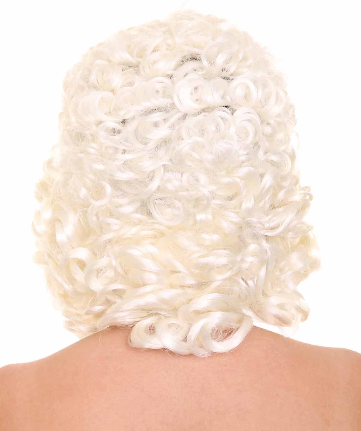 レディース A Series of Unfortunate Events Justice Strauss Judge H-3841 ホワイト TV/映画ウィッグ