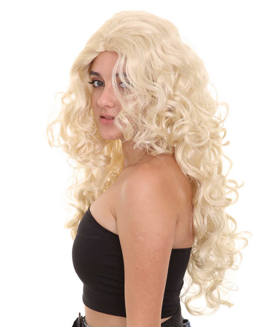 ハロウィンパーティープレミアムレディース H-2534 80年代ディスコディーバウィッグ 魅力を再び ゴージャスなウィッグの究極のコレクション