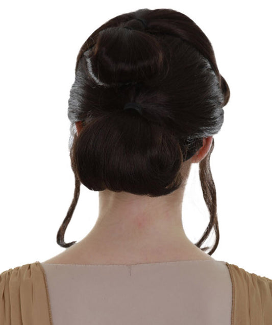 女性用ブラウンストレートショルダーレングス トレンディライジングヒーローウィッグ ブラウン H-5284 プレミアムパーティーウィッグコレクション