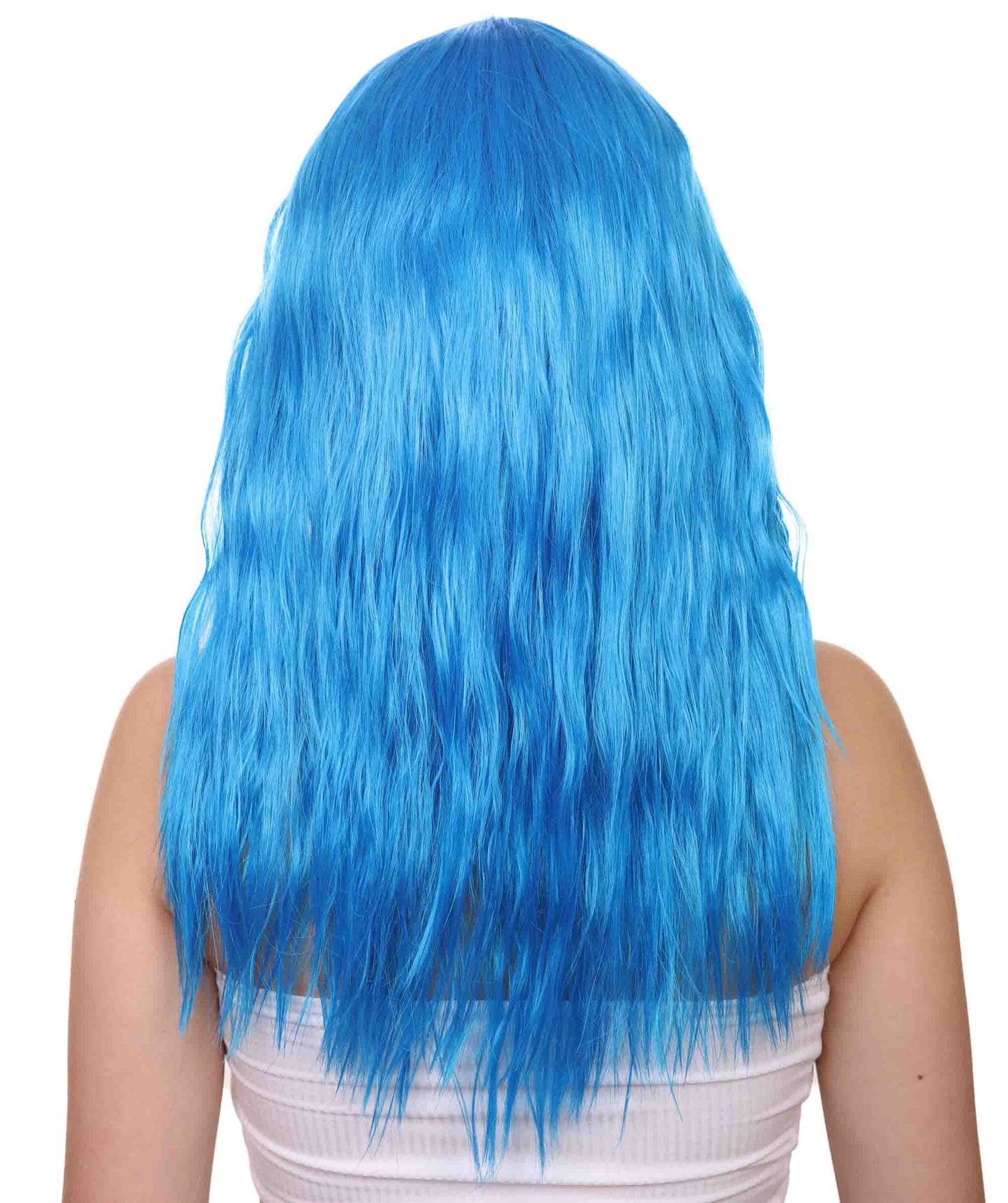 Wigs2you ハロウィンパーティープレミアムレディース H-1764 着け心地が良い とても快適 グラマラマ ブルーウィッグ