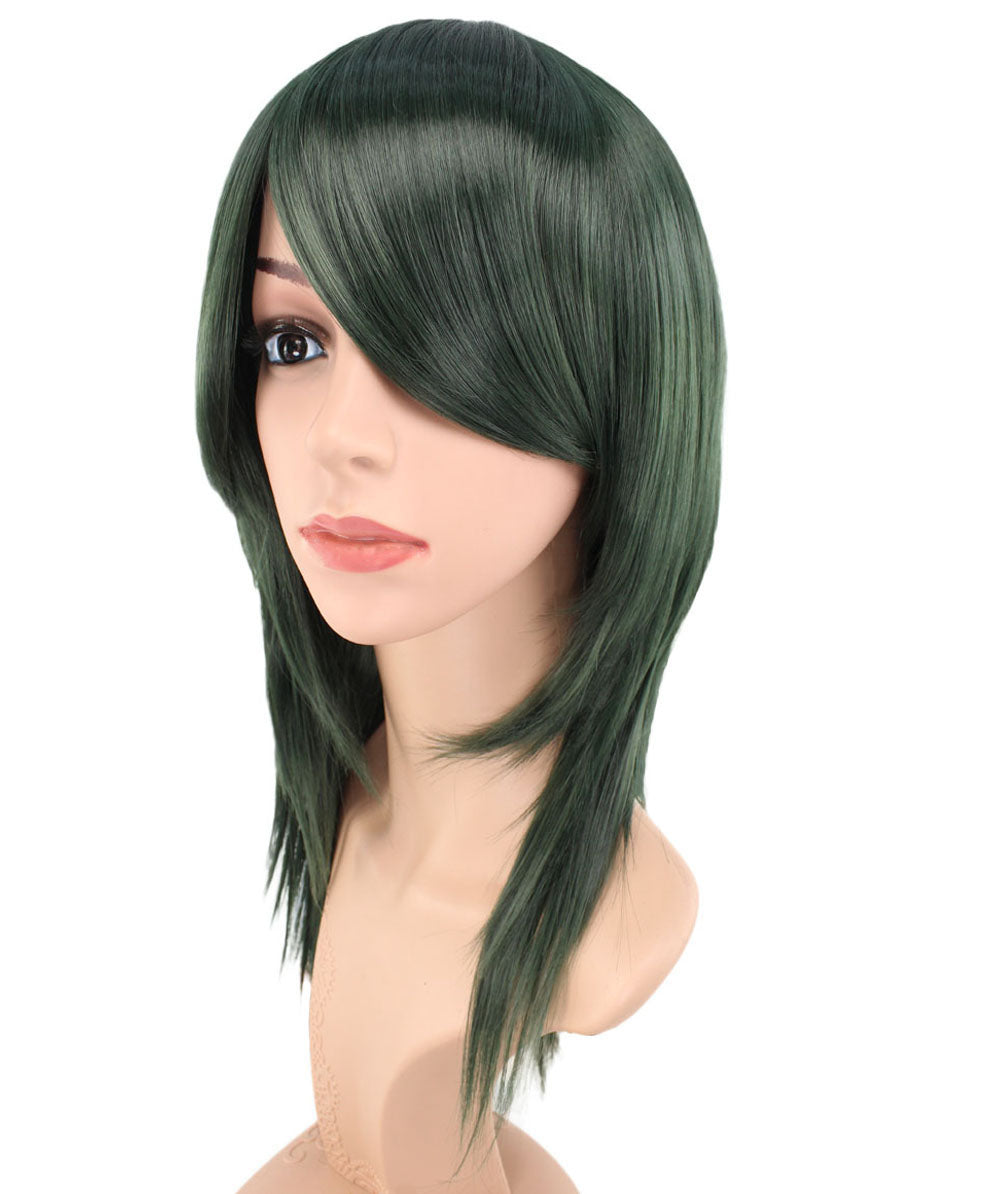 レディースファッション C-071 ロングストレート C-ワインレッド コスプレヒートスタイラブルウィッグ