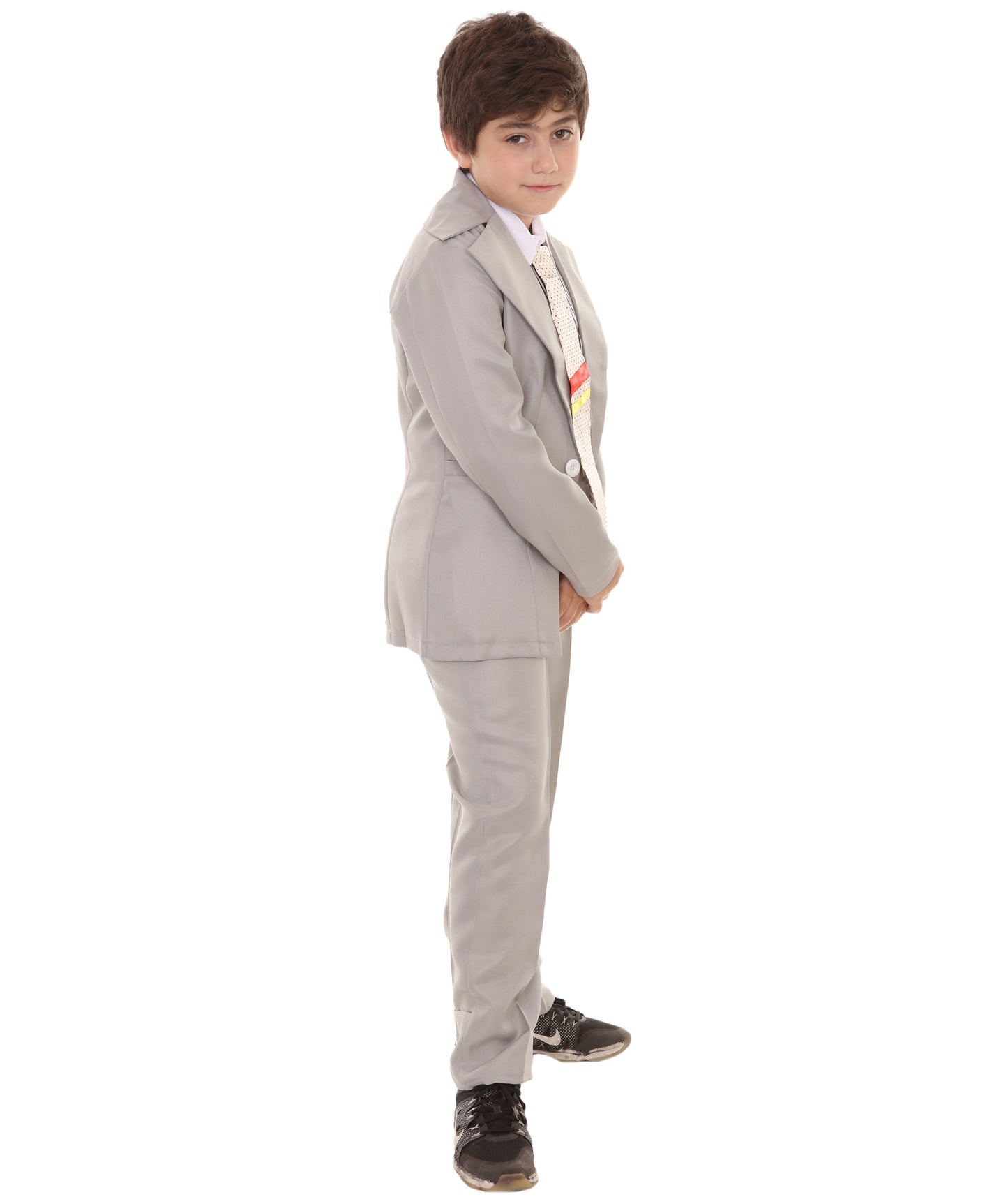 シンガー ボウイ JCP-028_6(Kids) コスプレコスチューム(子供用) グレー