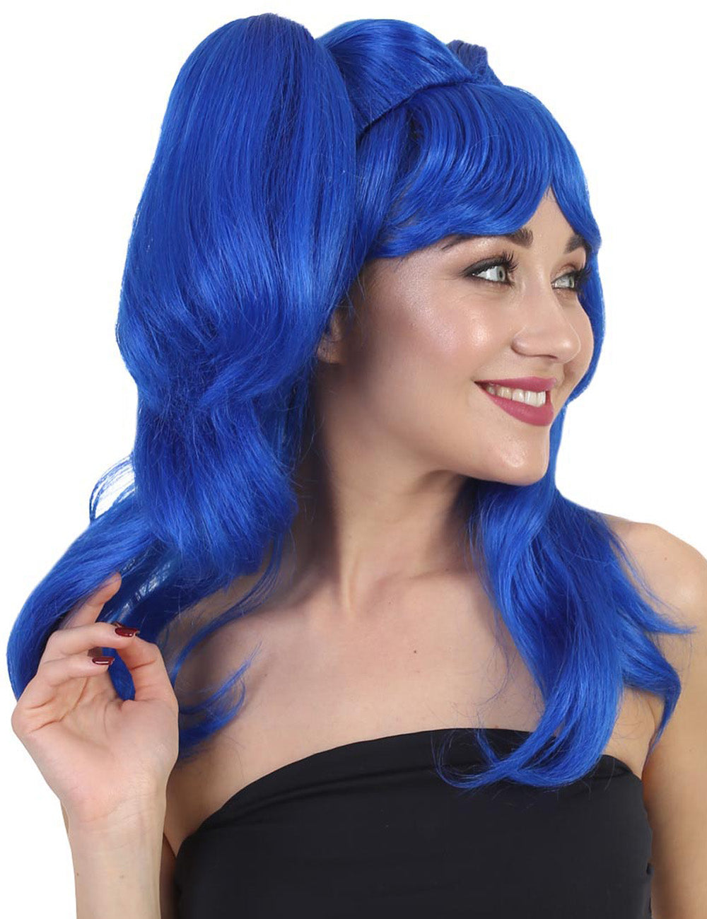 Wigs2you ハロウィンパーティープレミアム レディース H-784 バナナエンジェルウィッグ ダークブルー色