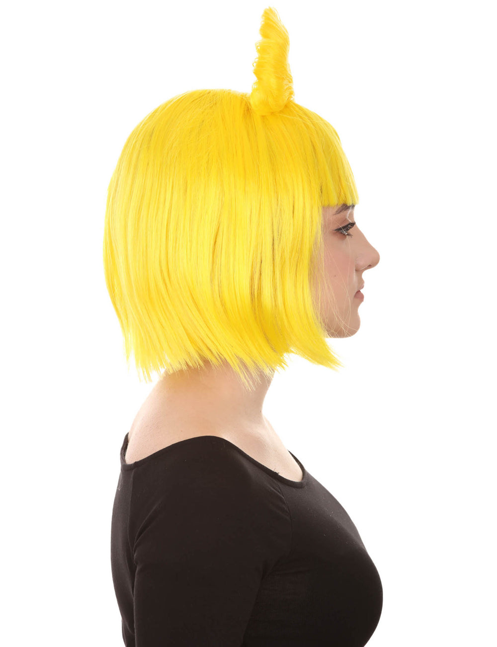 Wigs2you ハロウィン パーティー プレミアム レディース H-1660 簡単に着用でき 非常に快適なイエロー バタフライ ウィッグ