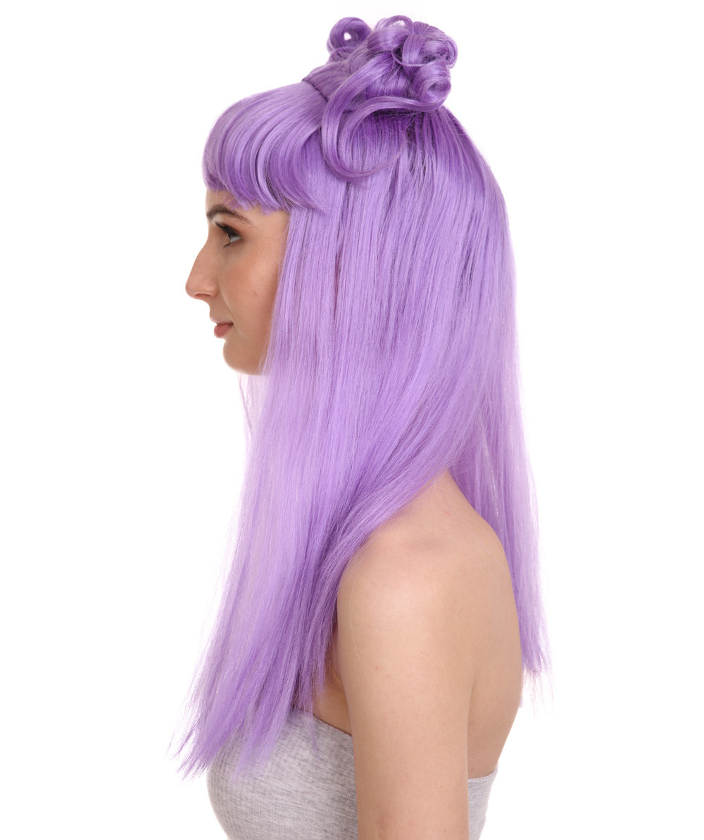 Wigs2you ハロウィン パーティー プレミアム レディース H-1206 快適なフィット感のライラック アジアン プリンセス ウィッグ