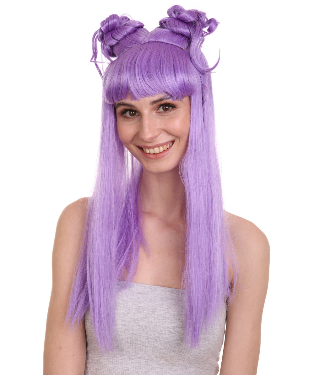 Wigs2you ハロウィン パーティー プレミアム レディース H-1206 快適なフィット感のライラック アジアン プリンセス ウィッグ