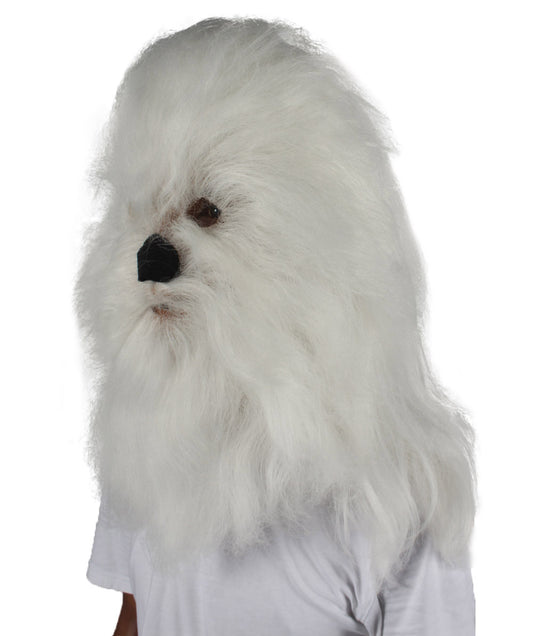 大人 男女兼用 長い毛深い戦士 エイプ軍の指導者 抵抗戦士 ポーラーホワイト コスプレウィッグ H-5166 ハロウィンに最適 通気性のある合成繊維