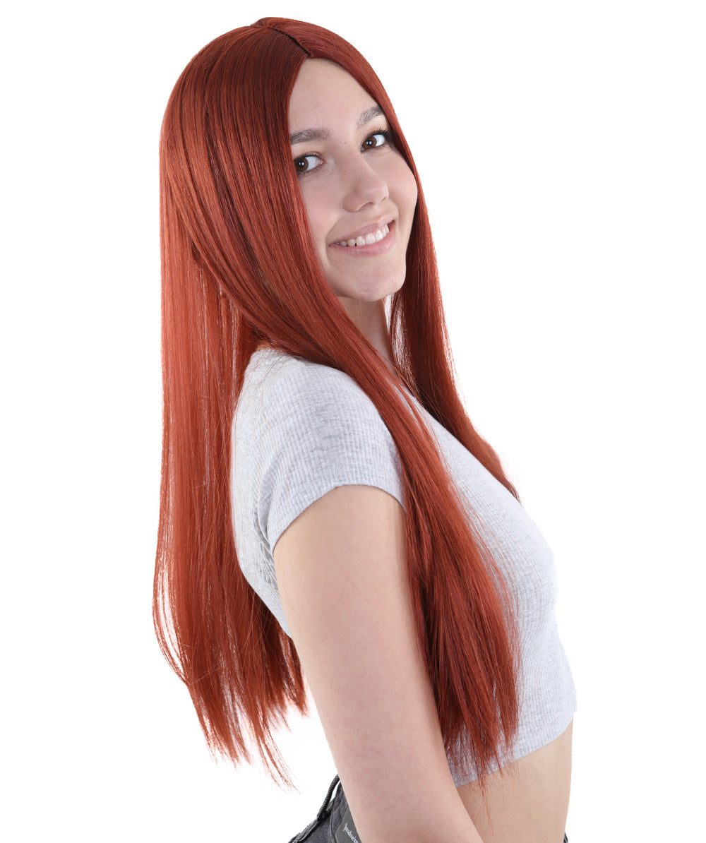 Wigs2you ハロウィンパーティープレミアム H-851 悪の花嫁 II 女性用ウィッグ ダークオーバーン色