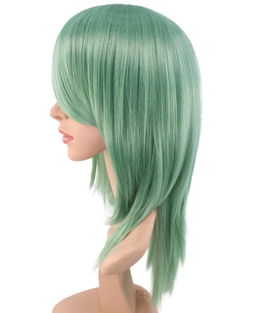 レディースファッション C-071 ロングストレート C-ワインレッド コスプレヒートスタイラブルウィッグ