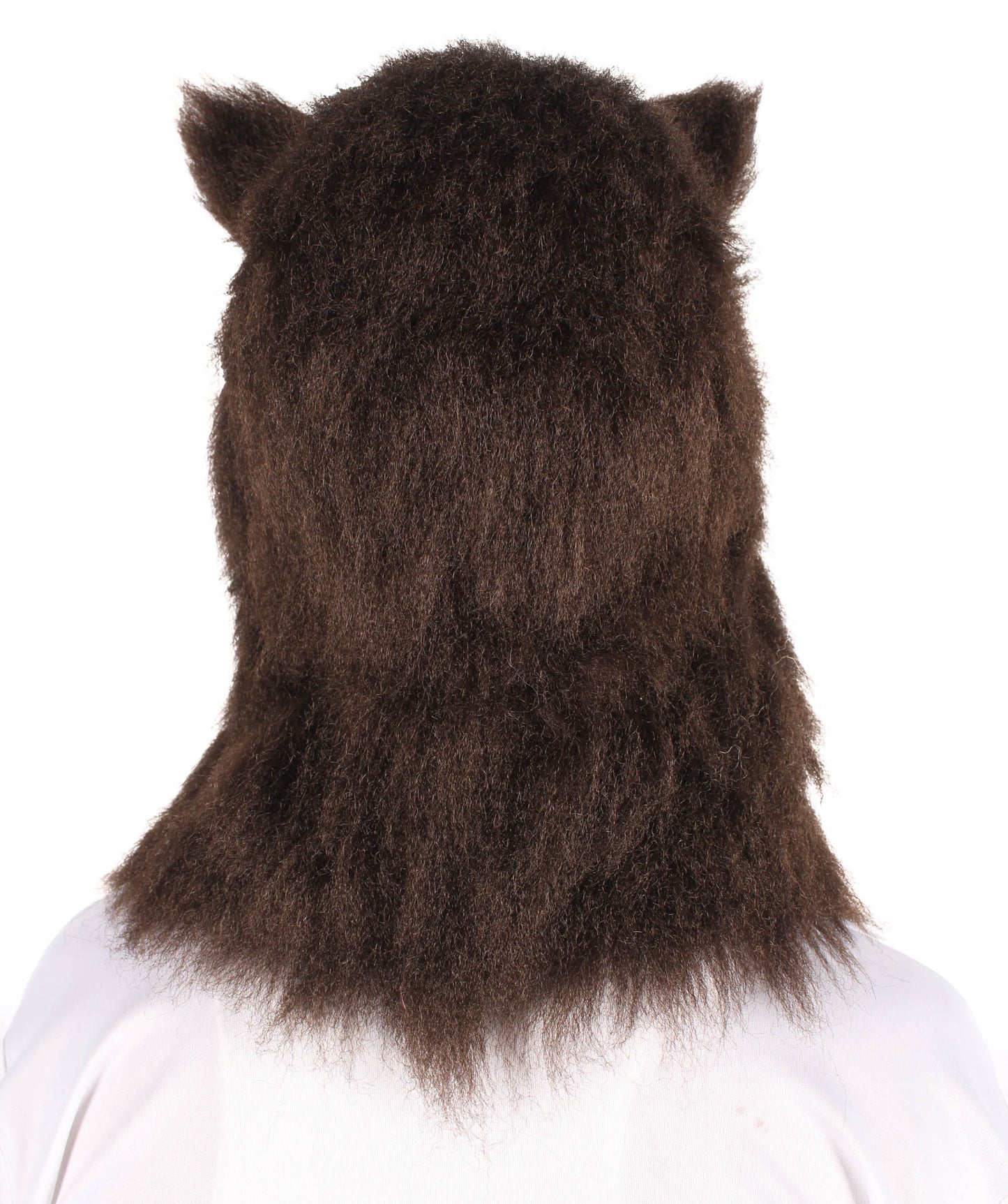 Wigs2you ユニセックス H-6170 ダークブラウン グリズリーベアマスク|ハロウィンに最適|難燃性合成繊維