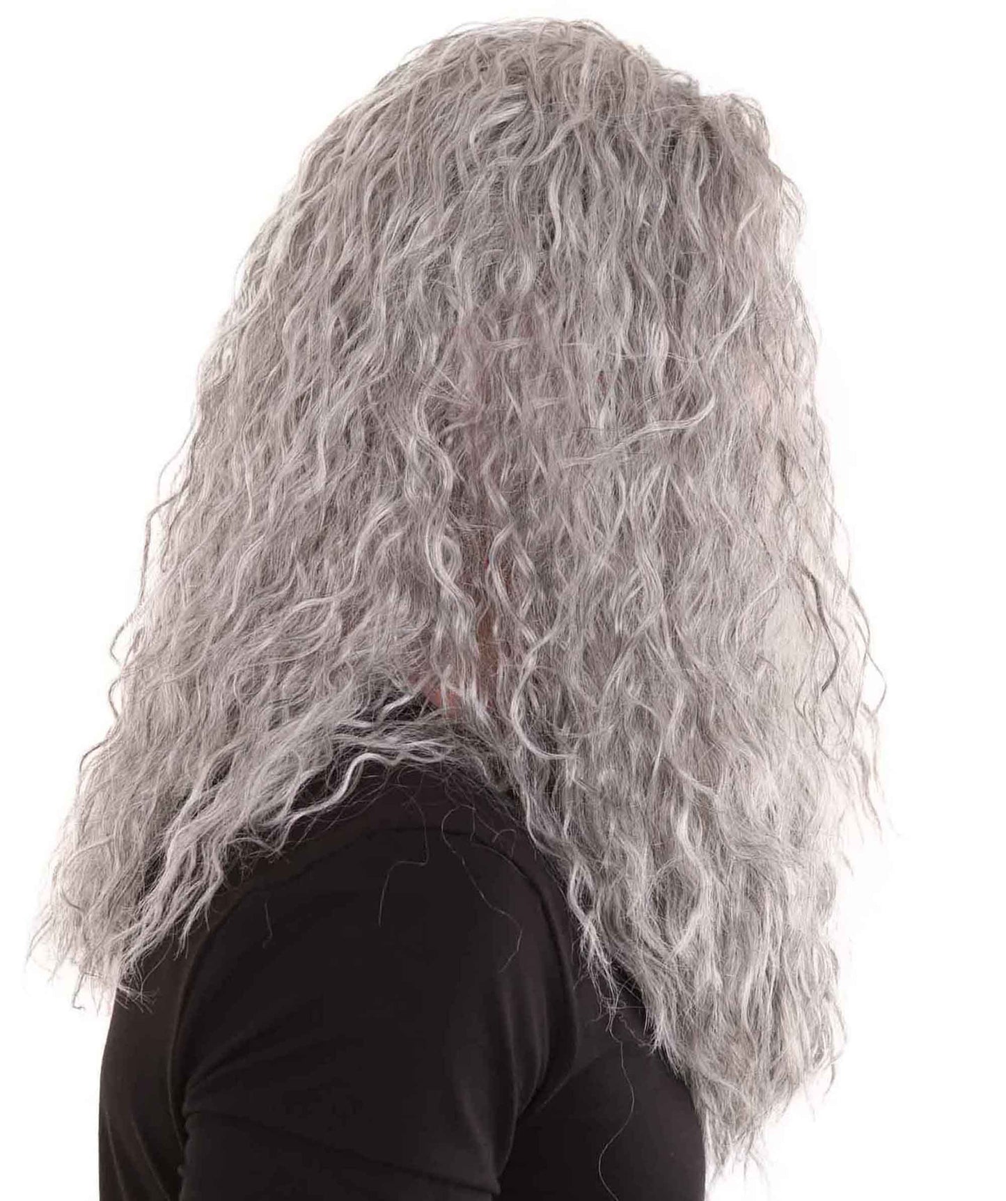 Wigs2you ハロウィンパーティー プレミアム メンズ H-646 ガンダルフ ウィッグ&ヒゲ グレー色