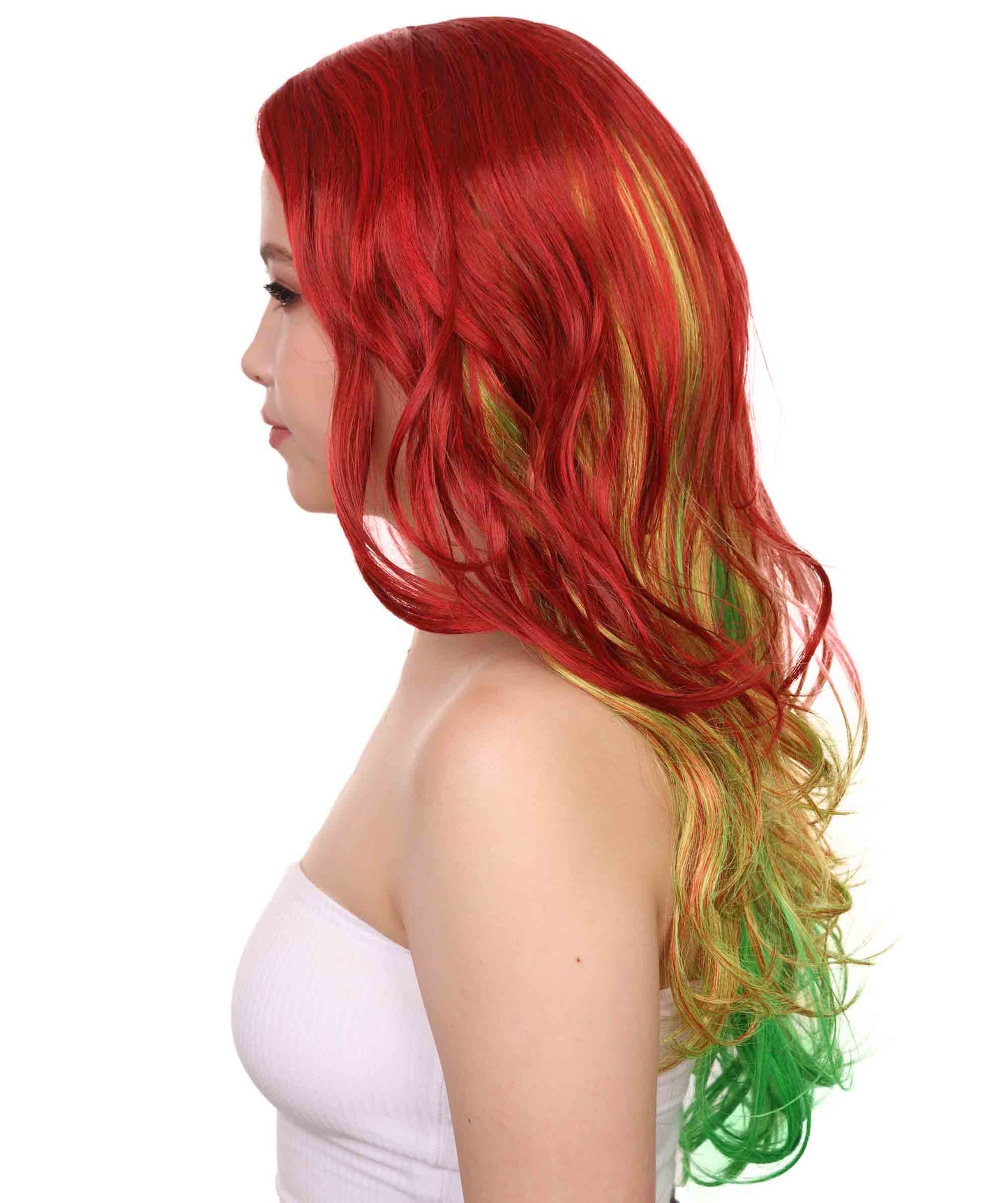 Wigs2you ハロウィンパーティープレミアムレディース H-1828 華やかに見えるオンブレカーリーウィッグ