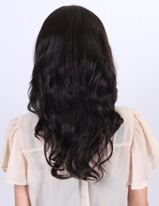 若者のロングウェーヴィー HH-163 輝く髪の束 プレミアム100%バージン人毛バンドル