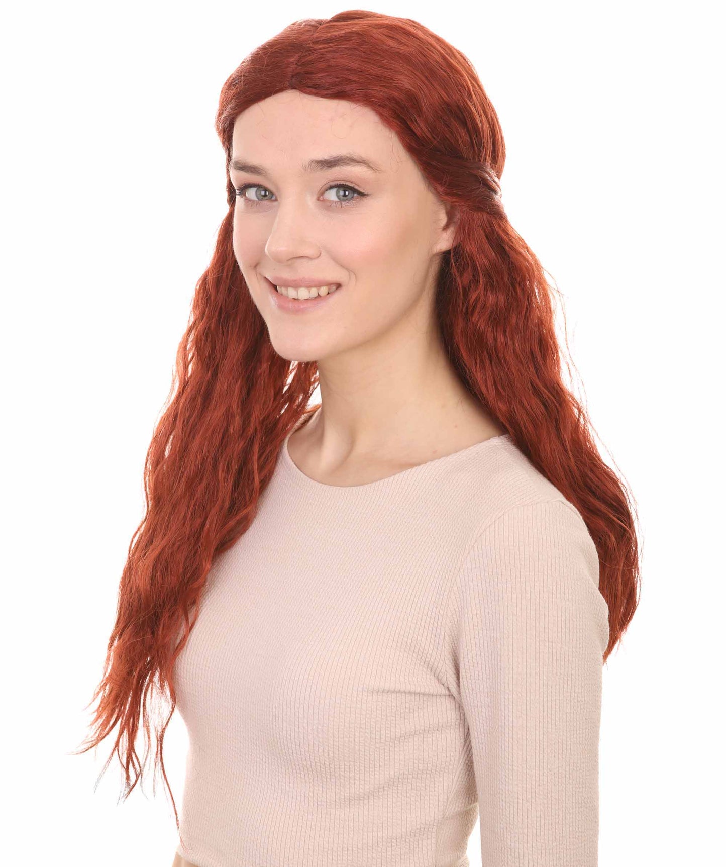 ハロウィンパーティ プレミアム H-5075 女性用 フローズン2 コミック ハーフウェービーウィッグ