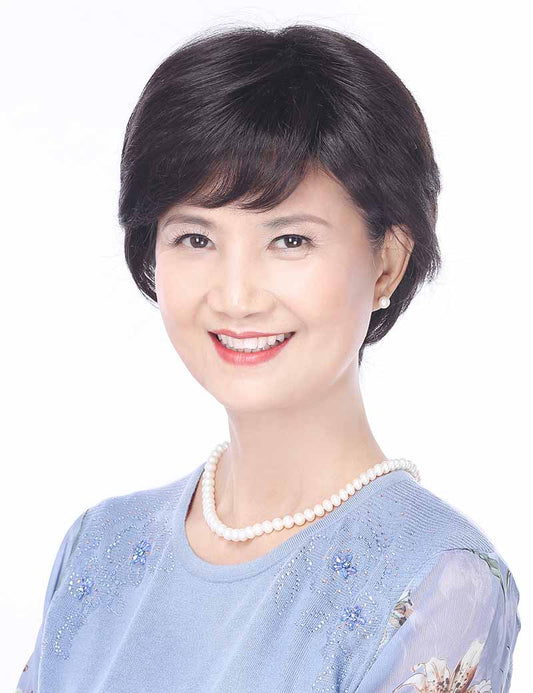 人毛 + 耐熱ファイバーのミックス | カジュアルからフォーマルまで使いこなせる万能型 HHB-055