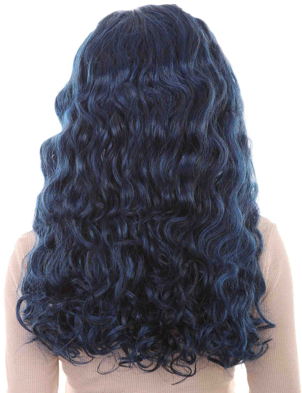Wigs2you ハロウィンパーティー プレミアムレディース エヴィーウィッグ ディセンダンツ ダークブルーカラー H-481