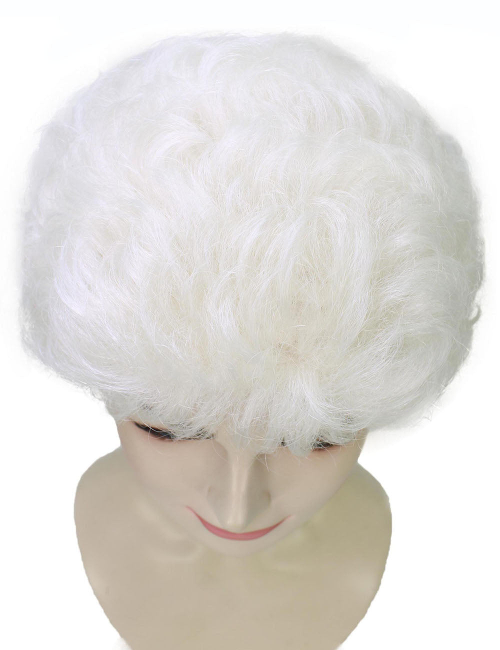 Wigs2you H-5709 大人女性用ゴールデンガールズ エステルウィッグ | ホワイト ウェーブボブ クラシックスタイル