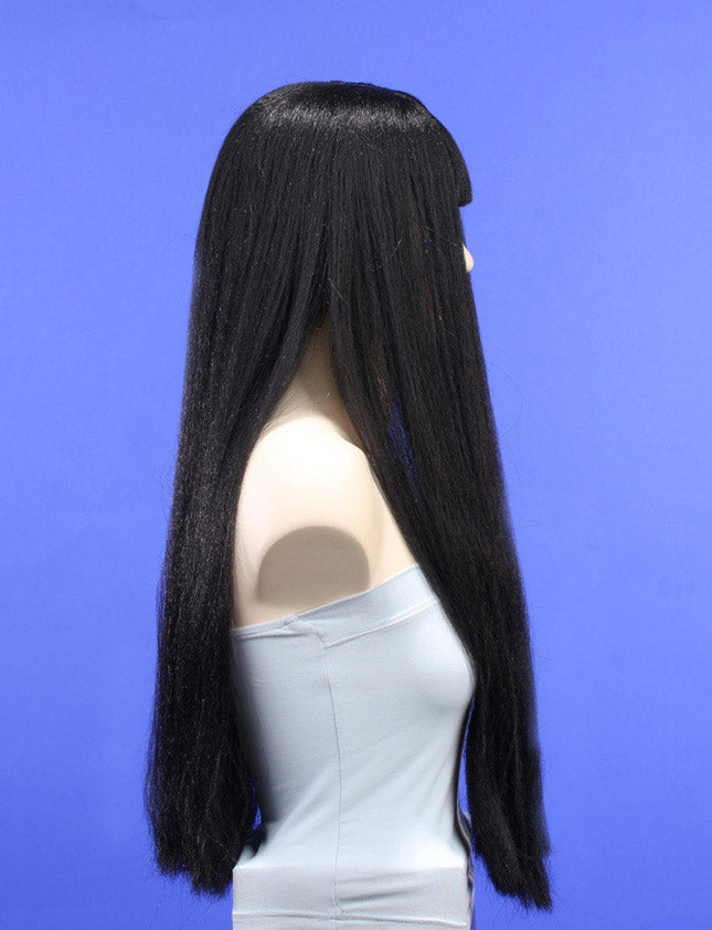ハロウィンパーティープレミアムレディース H-166 ハローブラック ファンシーキャラクターファッションウィッグ ソフト合成繊維