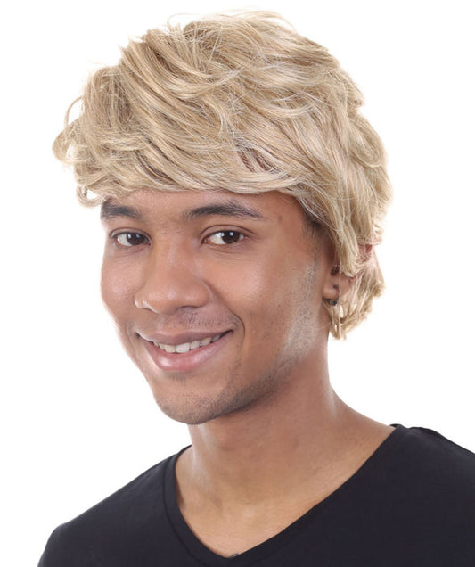 Wigs2you ハロウィン パーティー プレミアム メンズ H-2118 非常に快適なコスプレウィッグ アナと雪の女王 クリストフ 当社のコスプレウィッグ範囲で現実を超越