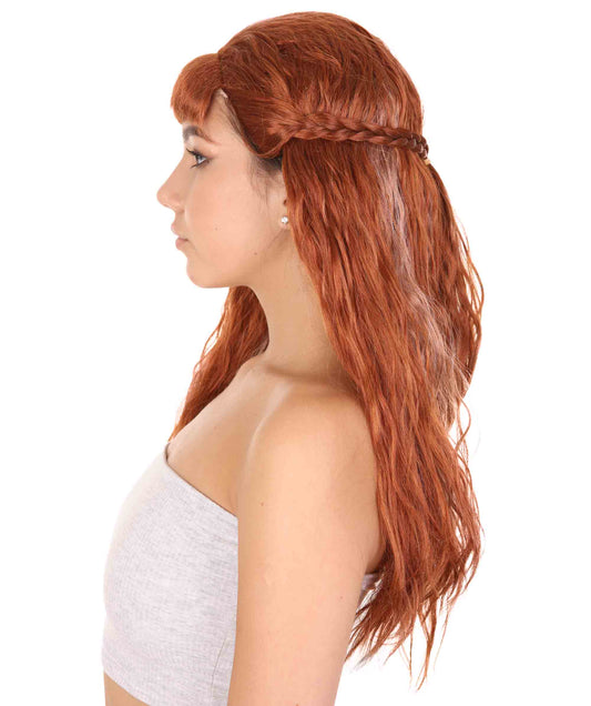 ハロウィンパーティ プレミアム H-5076 女性用 フローズン2 コミック ハーフウェービーウィッグ