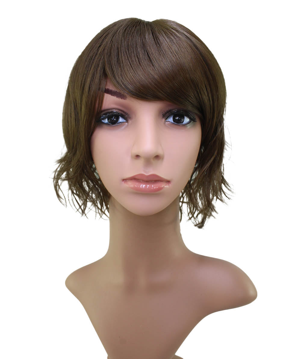 【Wigs2you】ウィッグ 耐熱 W-759 フルウィッグ ミディアム カール 高品質 ナチュラル 自然 かつら 女装 普段使い 医療用 簡単着用。