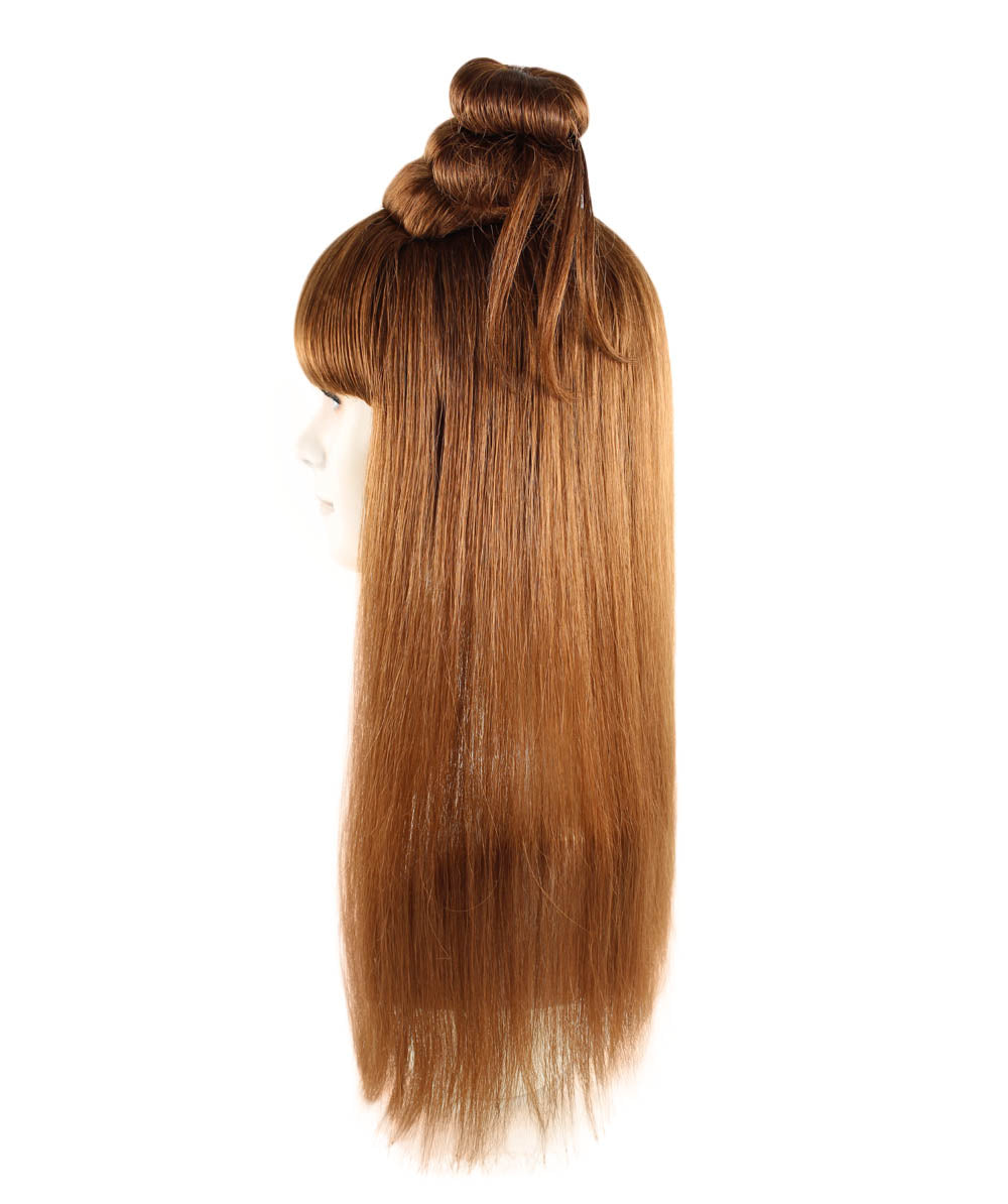 Wigs2you ハロウィン パーティー プレミアム レディース H-1220 快適なフィット感 ミディアム ブラウン アジアン プリンセス ウィッグ