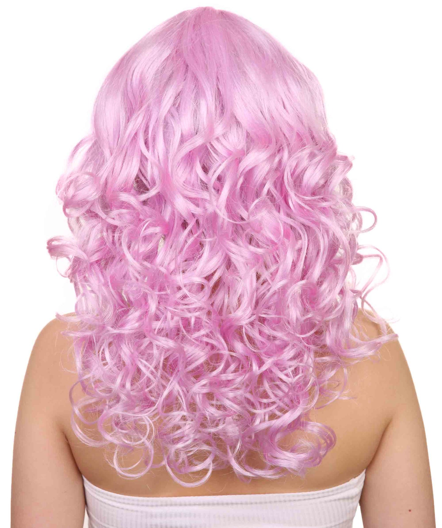 Wigs2you ハロウィンパーティー プレミアム レディース H-1008 着用しやすい ベラウィッグ パープル色