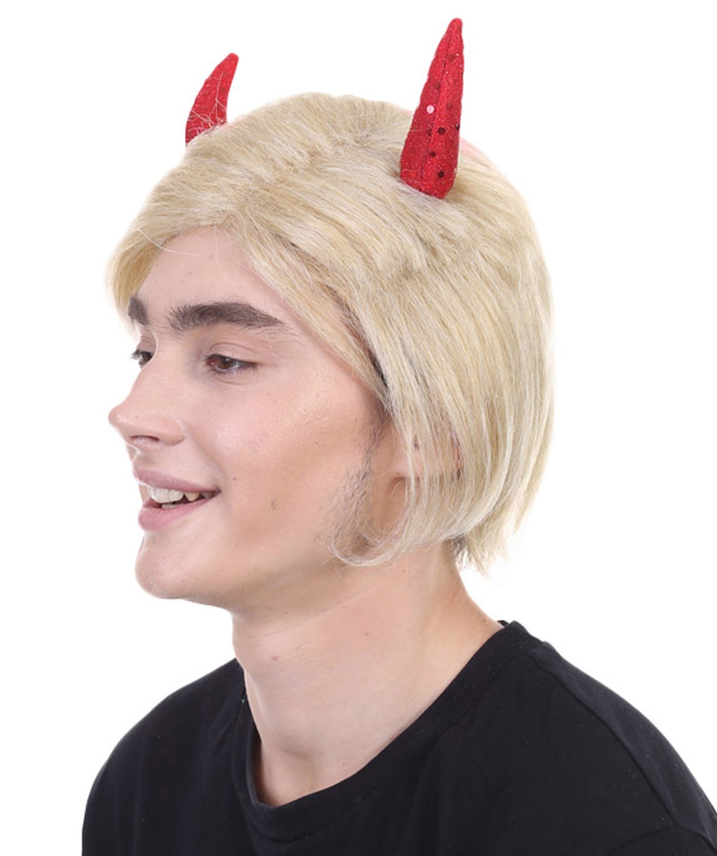 Wigs2you ハロウィン パーティー プレミアム メンズ H-643 キッズ スパイク グリーン カラー ウィッグ