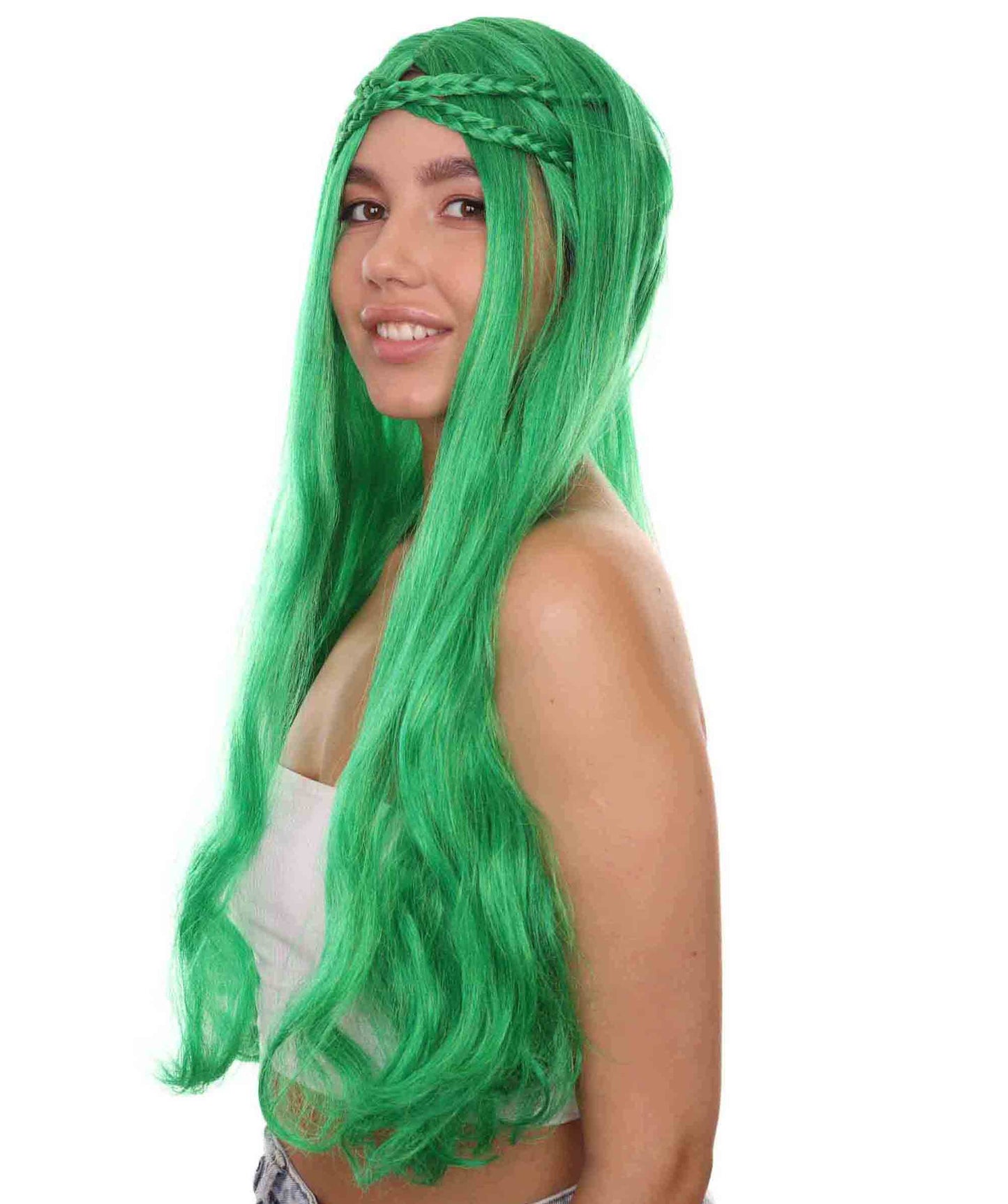 ハロウィンパーティープレミアムレディ H-5448 エクストラロング コスプレアニメヴァインズウィッグ