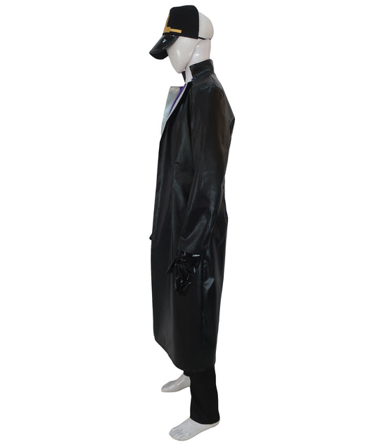 大人の男性用 JCA-042 空条承太郎 ブラック パープル コスプレ衣装