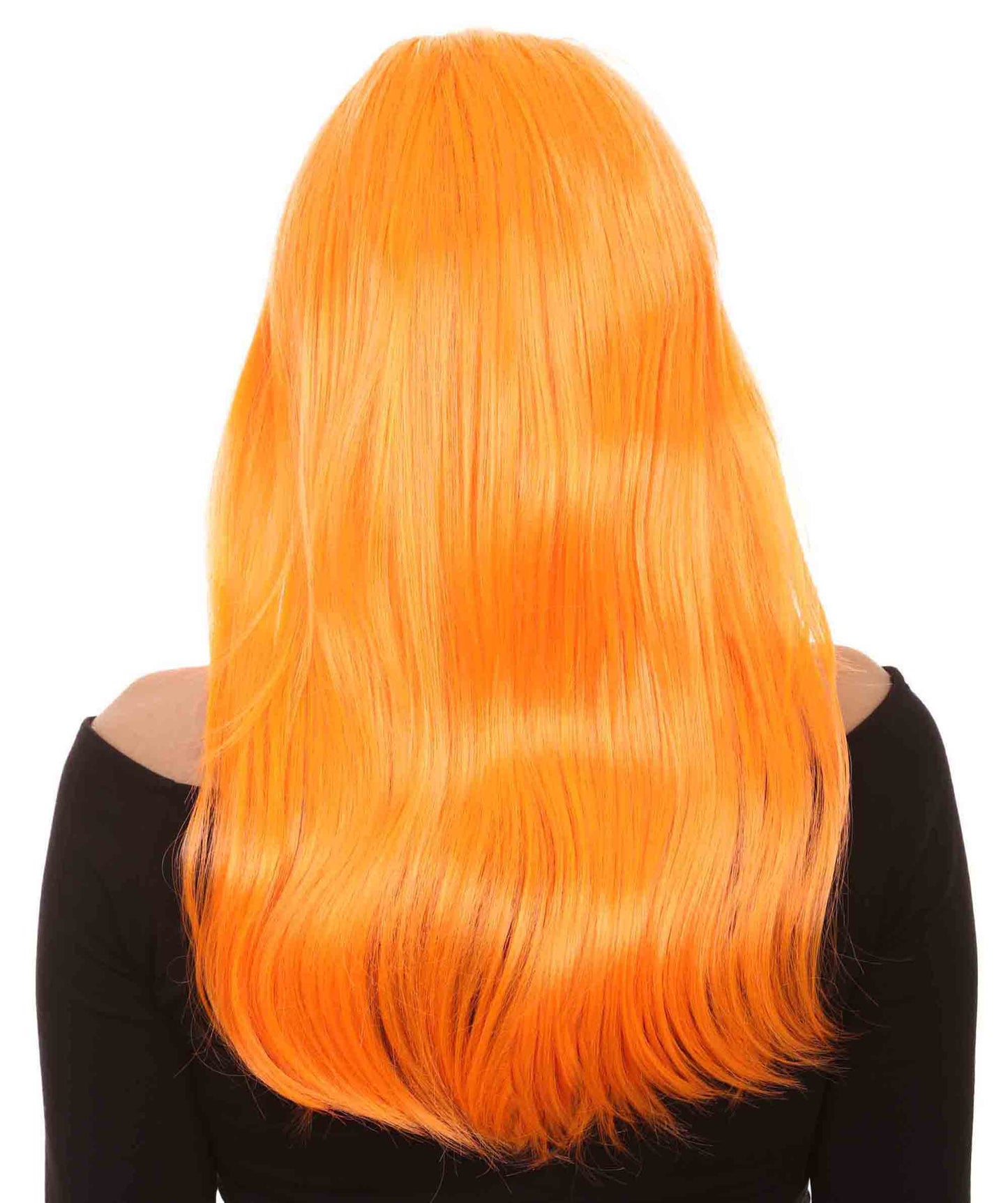 Wigs2you ハロウィン パーティー プレミアム レディース H-1040 とても快適なグラマー グリーン ウィッグ パンプキン オレンジ色