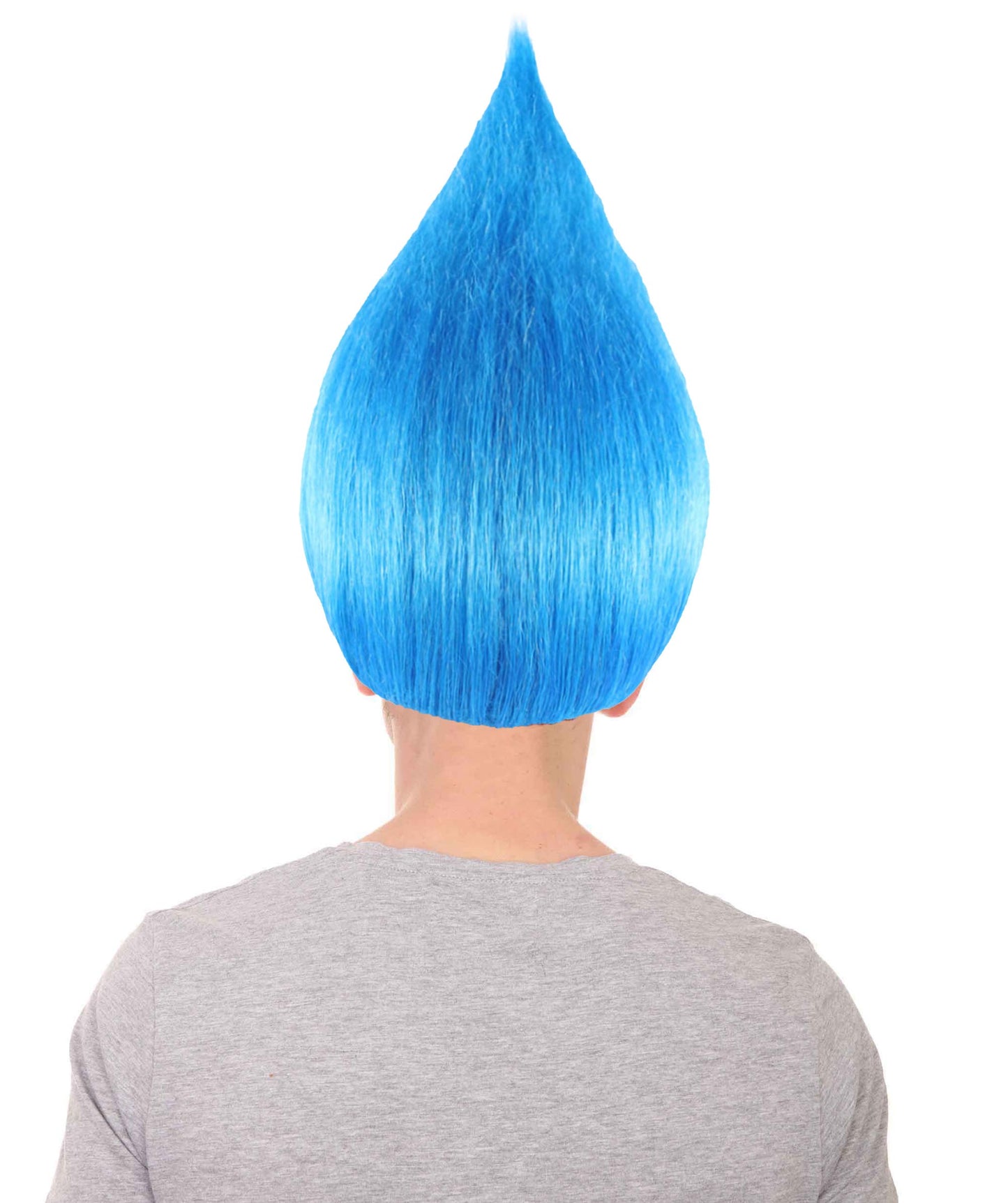 Wigs2you ハロウィン パーティー プレミアム メンズ H-621 トロールズ ウィッグ ブルー色
