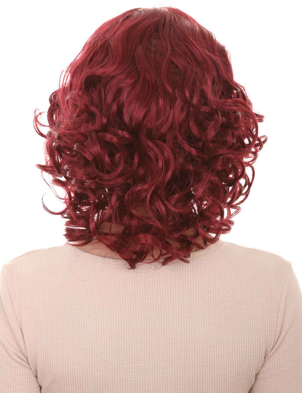 Wigs2you ハロウィン パーティー プレミアム レディース H-1414 着けやすい 快適なフィット感 カリフォルニア ガール バーガンディ ウィッグ
