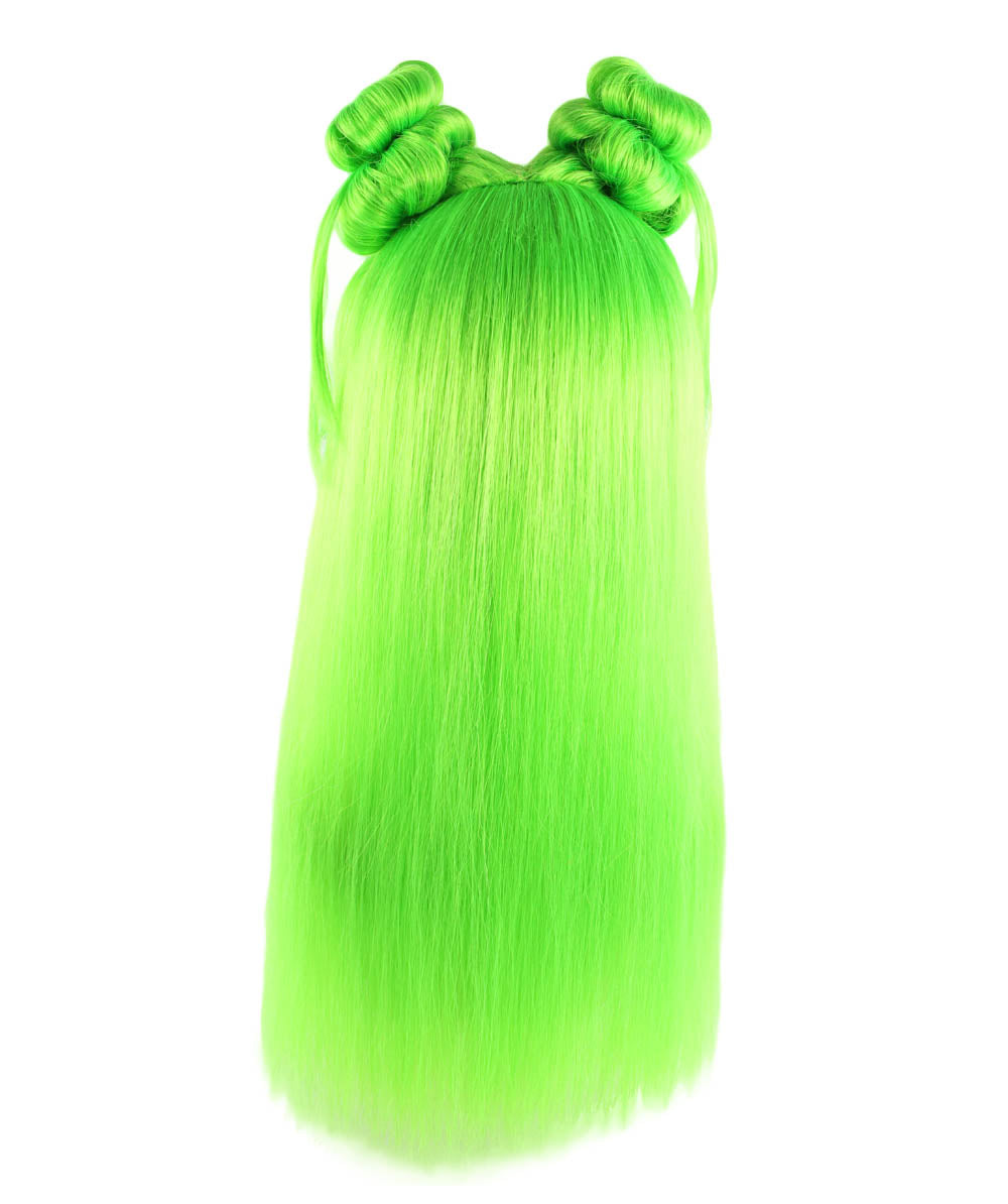 Wigs2you ハロウィン パーティー プレミアム レディース H-1201 快適なフィット感のライム アジアン プリンセス ウィッグ