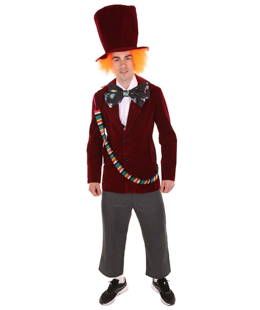 ハロウィンパーティー オンライン メンズ JCP-001 マッドスーパーヴィラン コスチューム レッド ラージ