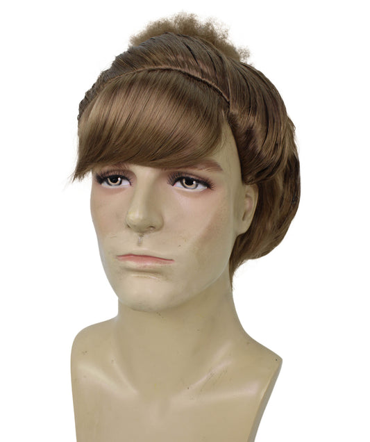 メンズ H-6174_12 ディッキー コスプレ ブラウン ウィッグ ハロウィンに最適 難燃性合成繊維