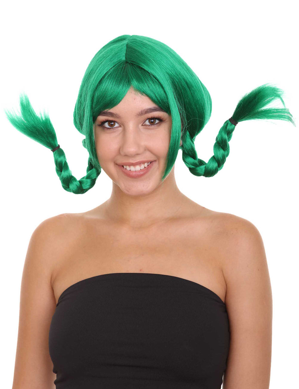 Wigs2you ハロウィンパーティープレミアムレディース H-1637 着用が簡単 とても快適 ピッピ ライトブルー