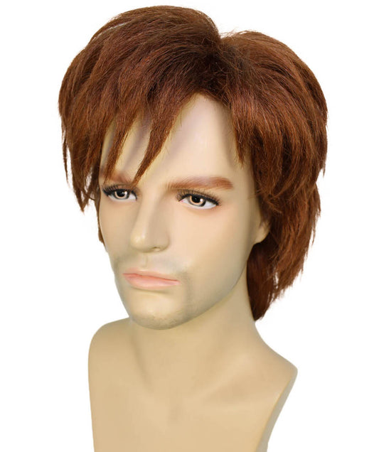 ハロウィーンパーティープレミアムメンズH-4894 ドラゴントレーナー ブラウンウィッグ