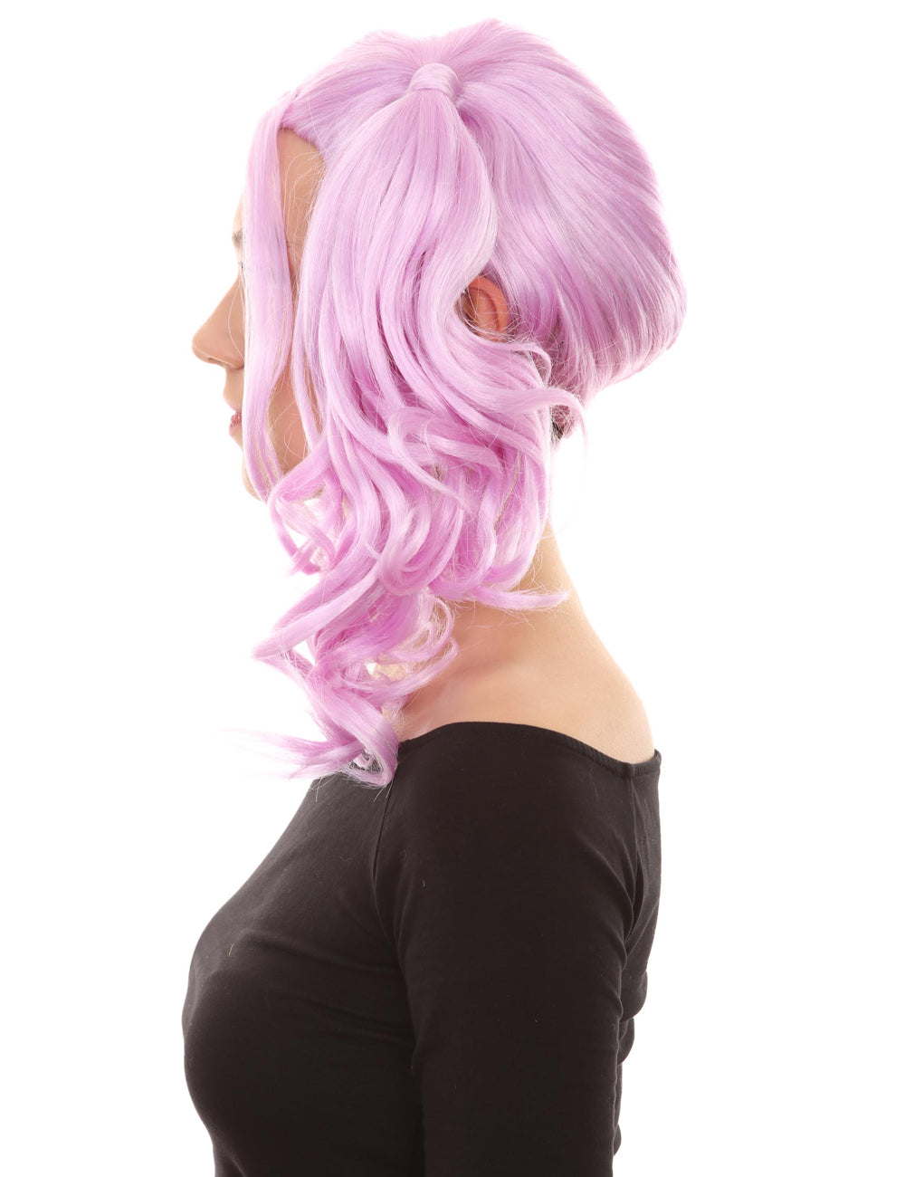 Wigs2you ハロウィンパーティー プレミアム レディース H-748 ドリー ピグテール ウィッグ パープル色