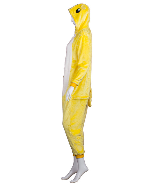 大人向け女性用 JCO-178 モンスターアニメ ジャンプスーツ コスチューム イエロー コスプレ コスチューム