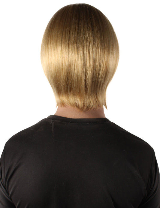 ハロウィンパーティー プレミアム 大人用 男性の「Paddy the Baddy UFCファイター」の軽い茶色のウィッグ H-5695