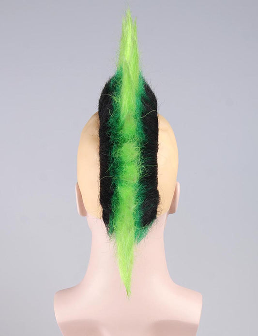 緑の皮膚モホーク語かつら コスプレ・ハロウィンかつらH-312