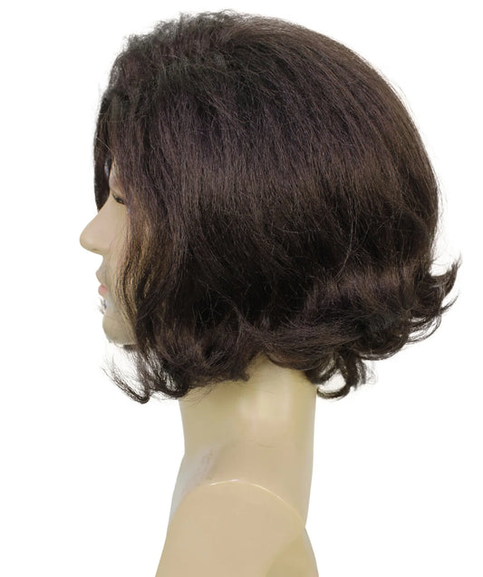 大人用メンズ H-6302 コメディ映画キャラクター レイヤードテクスチャードヘアウィッグ コスプレウィッグ 難燃性合成繊維