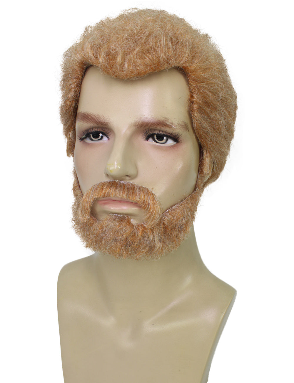 ハロウィンパーティープレミアム大人用メンズ「シンデレラ」のレディ・トレメイン茶色のウィッグ H-5688