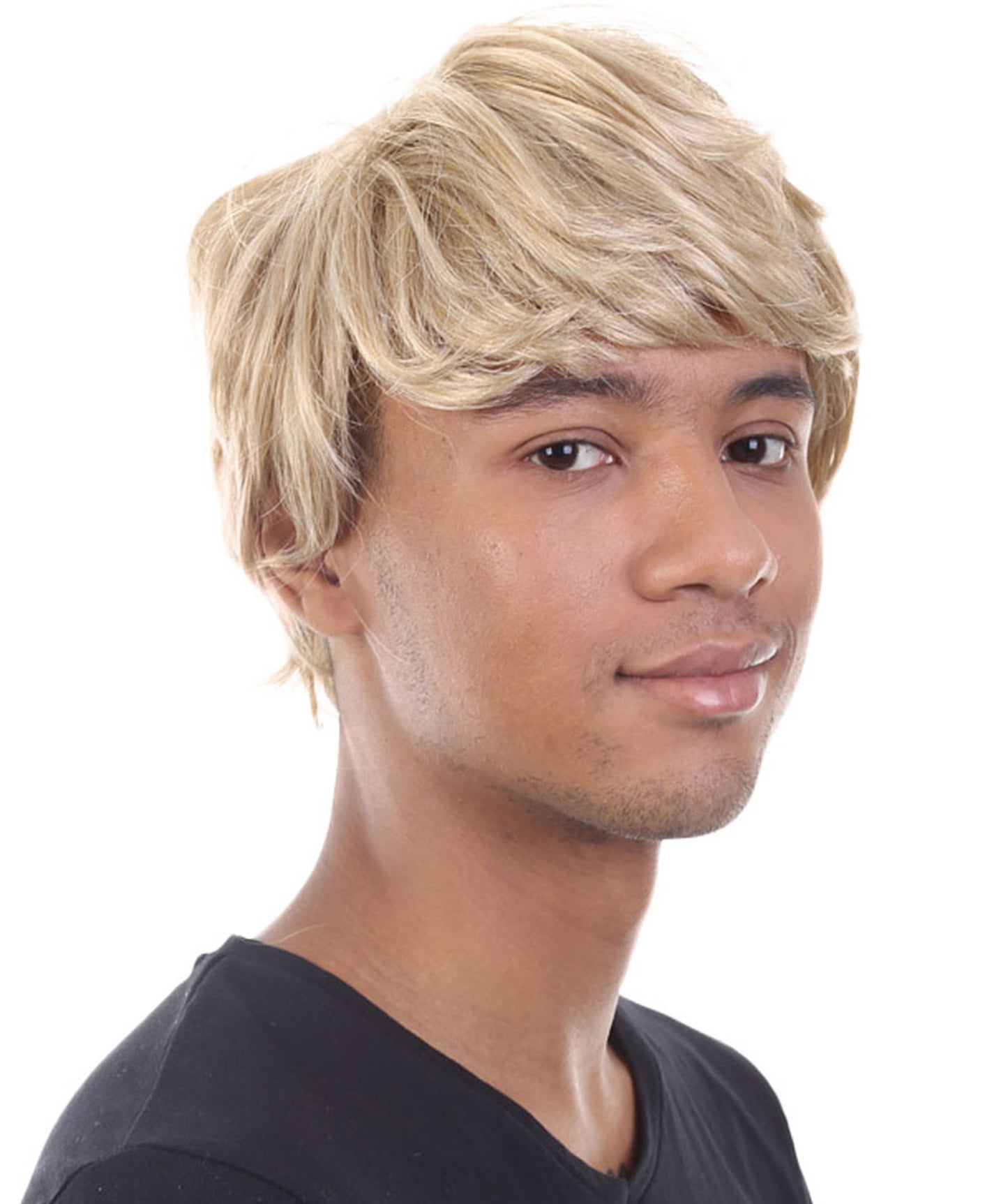 Wigs2you ハロウィン パーティー プレミアム メンズ H-2118 非常に快適なコスプレウィッグ アナと雪の女王 クリストフ 当社のコスプレウィッグ範囲で現実を超越