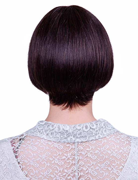 30歳〜40歳 若者の短い HT-022 100% ヒューマンヘア ナチュラルエレガンス ハンドタイド ヒューマンヘア束