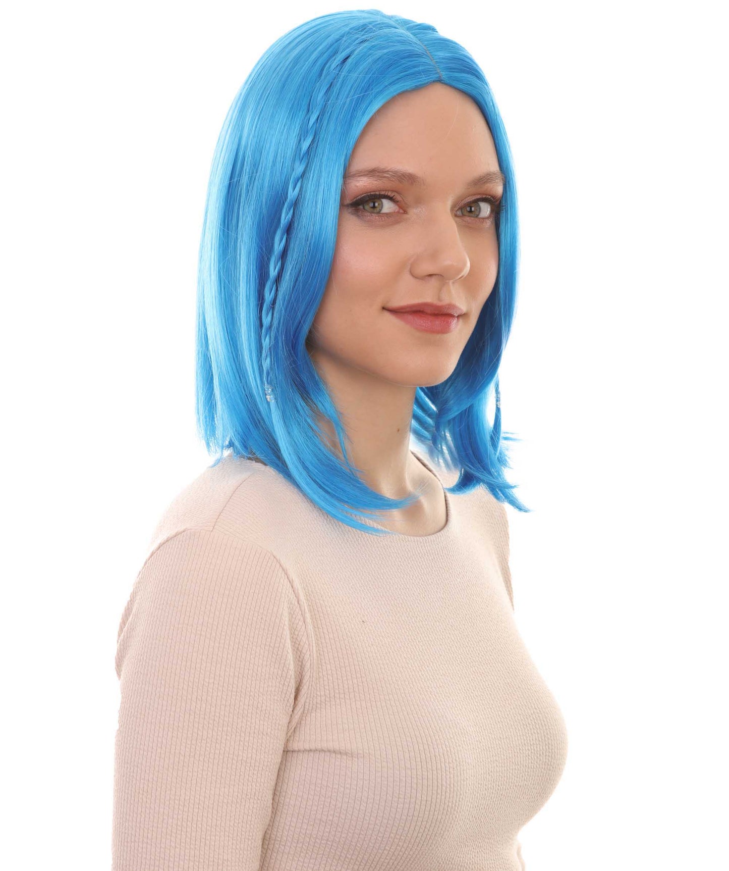 Wigs2you ハロウィンパーティー プレミアム レディース H-897 スワンプクイーン ウィッグ ロイヤルブルー色