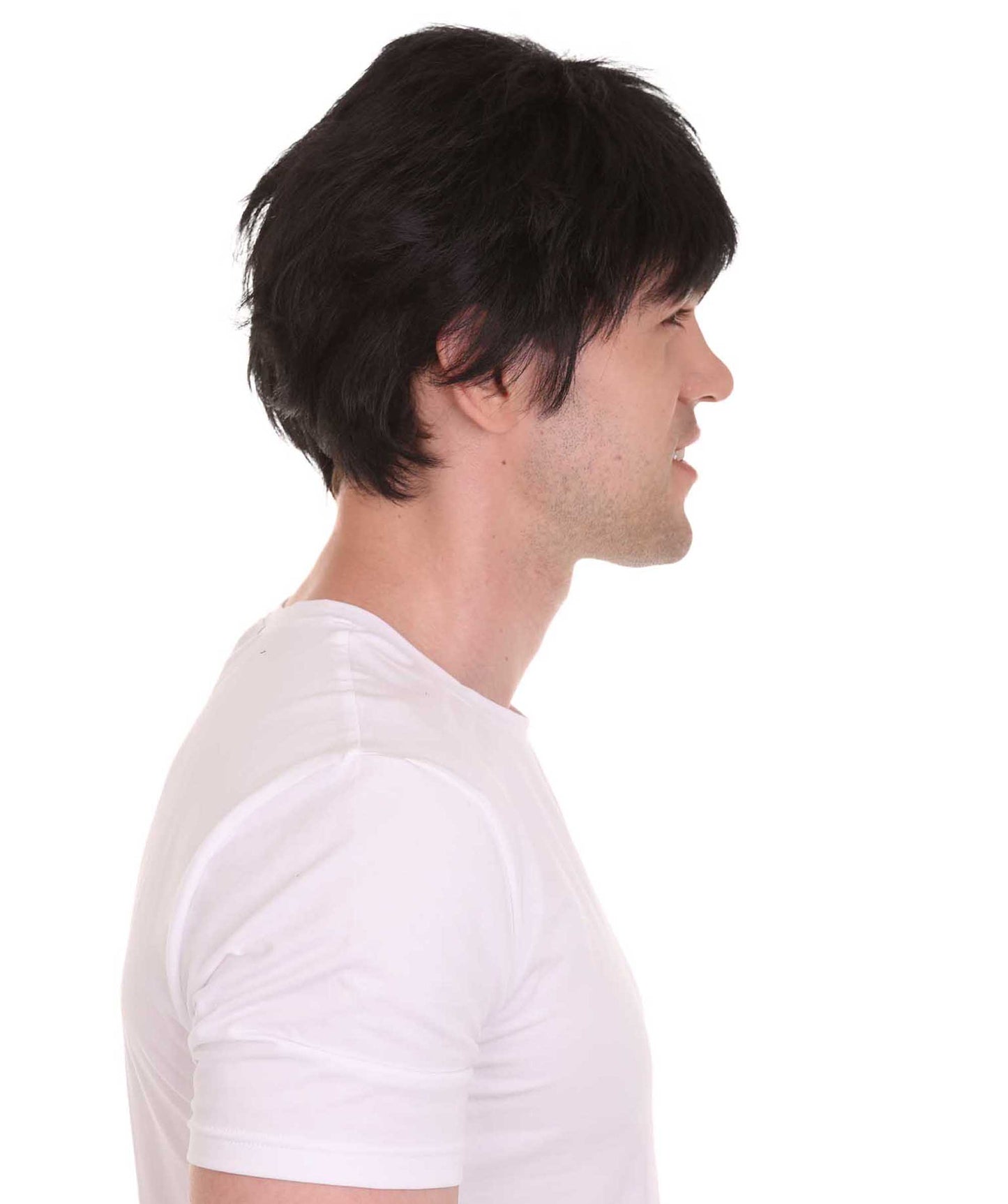 ハロウィンパーティ プレミアム男性用 H-4268 カンフー ブルース・リー コスプレウィッグ