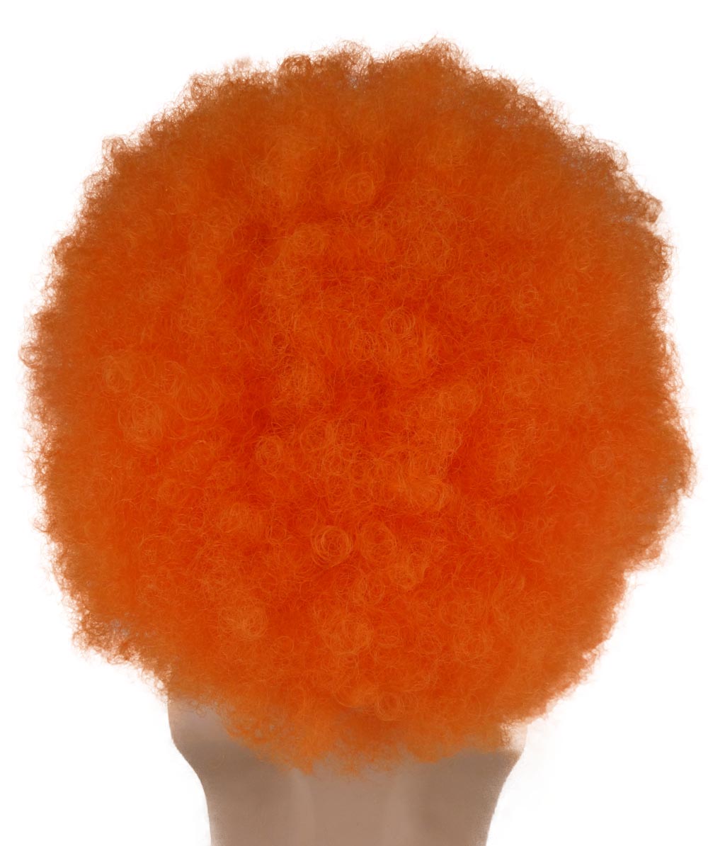 Wigs2you ハロウィンパーティープレミアム メンズ H-652 スーパーアフロウィッグ オレンジ色