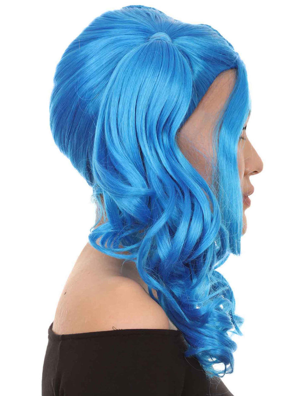 Wigs2you ハロウィンパーティー プレミアム レディース H-743 ドリー ピグテール ウィッグ ロイヤルブルー色